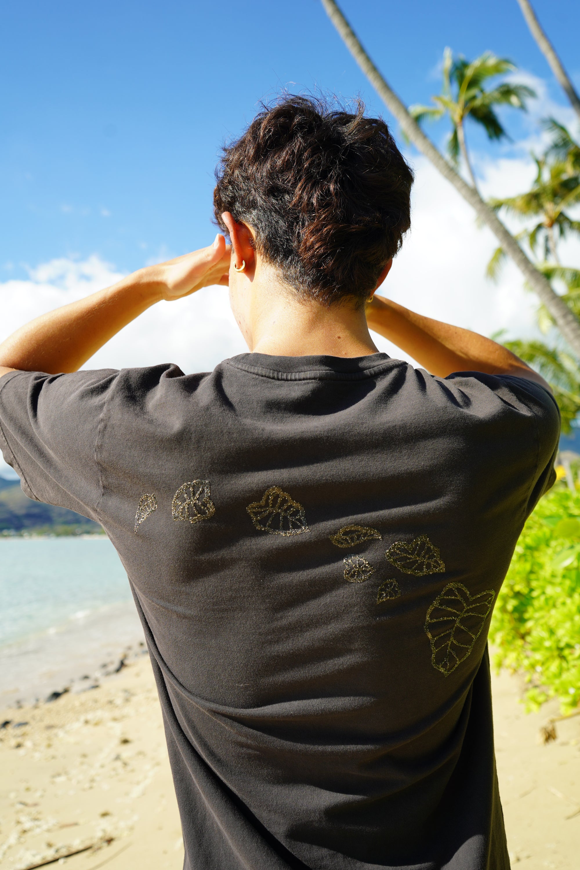 Black Sand - Hawaiian Kalo Islands Black Tee